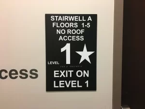 ADA Safety Signage
