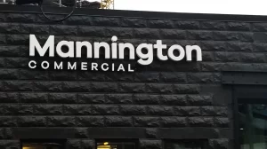 Mannington Monument Sign