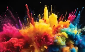 Dye Sublimation Color Explosion