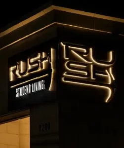 Exterior Signs Lighting Options