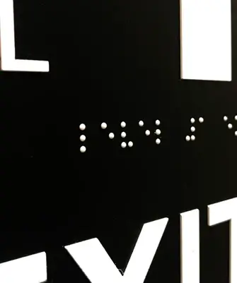 braiille | 360CSG ADA Compliant Signs | Braille