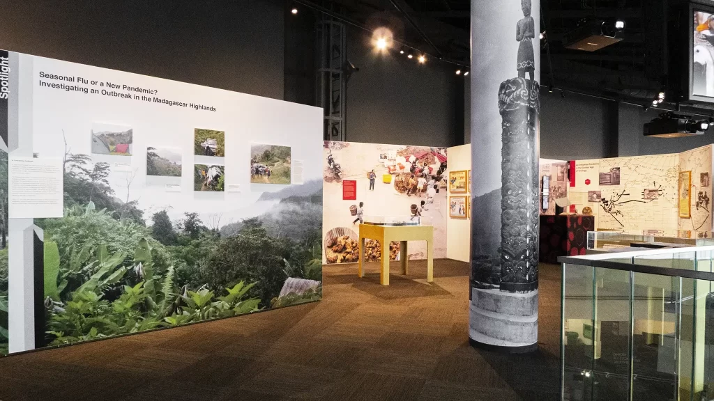 360CSG Museum Wallpaper Column Wrap Vinyl Cut Graphics