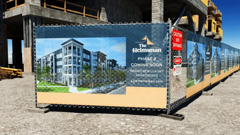 Entrance Mesh Banner | 360CSG Entrance Mesh Banner